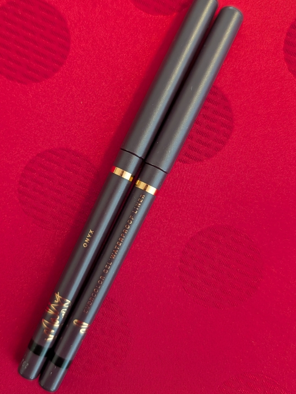 2 Black Mally Evercolor Onyx Waterproof Liners Black Eyeliner Pencil Bundle